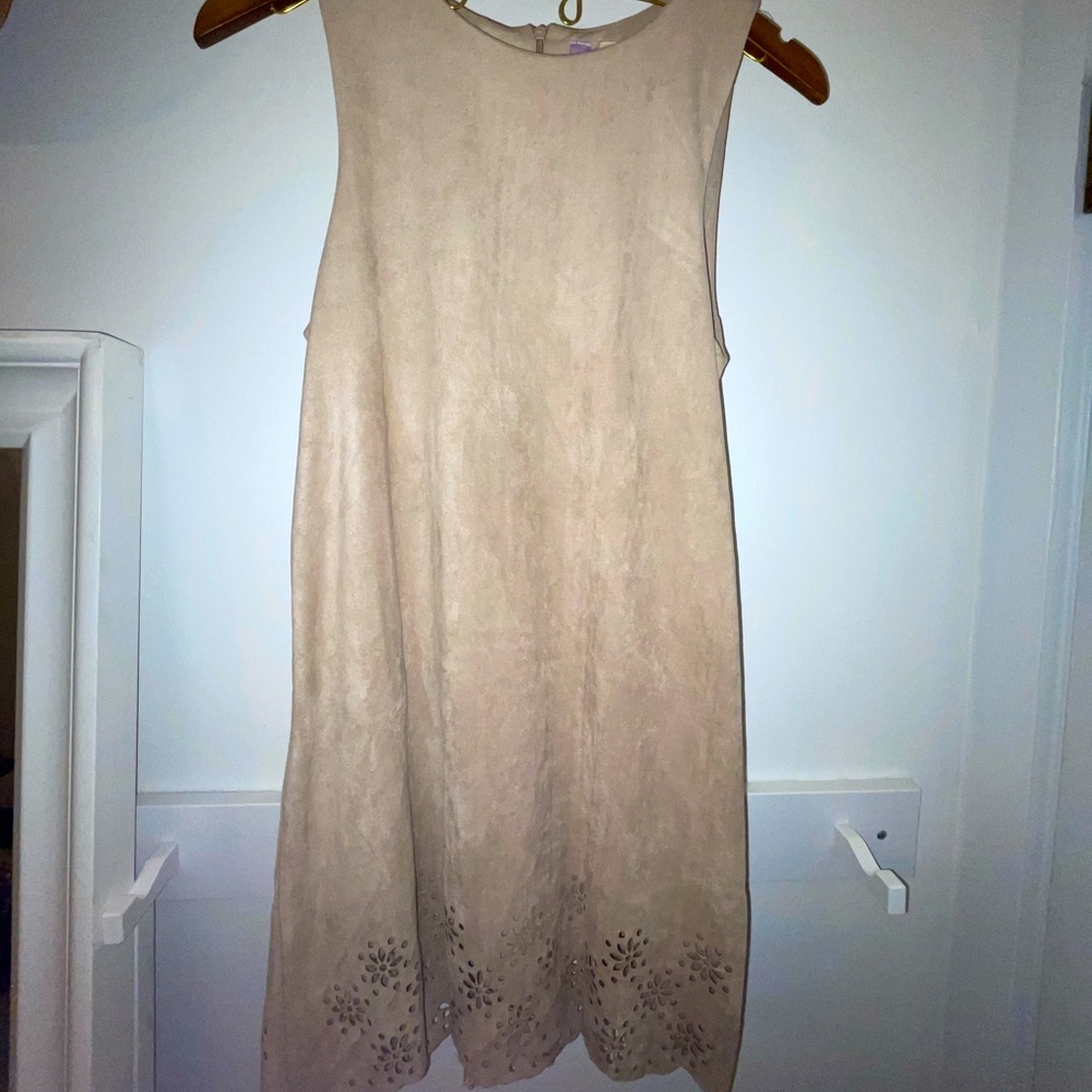 Suede Alya mini dress, size small